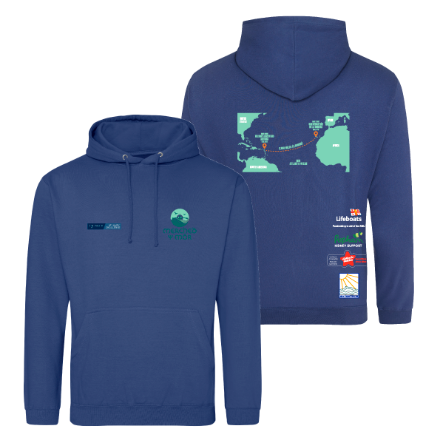 Denim Blue Picture of Merched y Môr - Unisex Hoodies