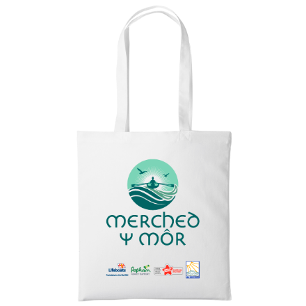 Show details for Merched Y Môr - Tote Bags Picture of Merched Y Môr - Tote Bags