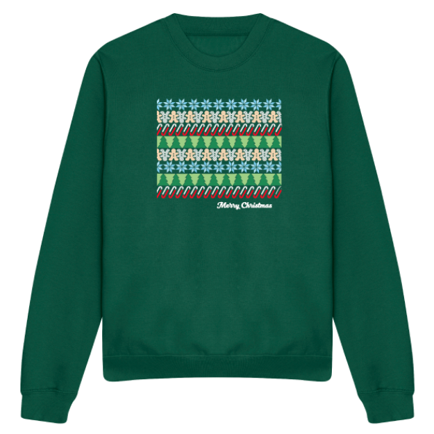 Picture of St Brides Bay - Christmas Pattern Sweatshirt