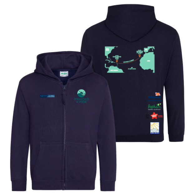 Picture of Merched y Môr - Kids Zip Hoodies