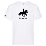 Picture of Little Viking Horse - 'If In Doubt, Tolt!' Adults T-Shirts 