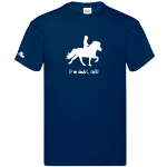 Picture of Little Viking Horse - 'If In Doubt, Tolt!' Adults T-Shirts 