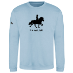 Picture of Little Viking Horse - 'If In Doubt, Tolt!' Adults Sweatshirts