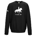 Picture of Little Viking Horse - 'If In Doubt, Tolt!' Adults Sweatshirts