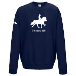 Picture of Little Viking Horse - 'If In Doubt, Tolt!' Adults Sweatshirts