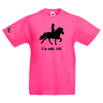 Picture of Little Viking Horse - 'If In Doubt, Tolt!' Kids T-Shirts 