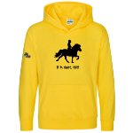 Picture of Little Viking Horse - 'If In Doubt, Tolt!' Kids Hoodies