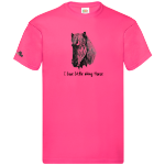 Picture of Little Viking Horse - 'I Love Little Viking Horse' Adults T-Shirts 