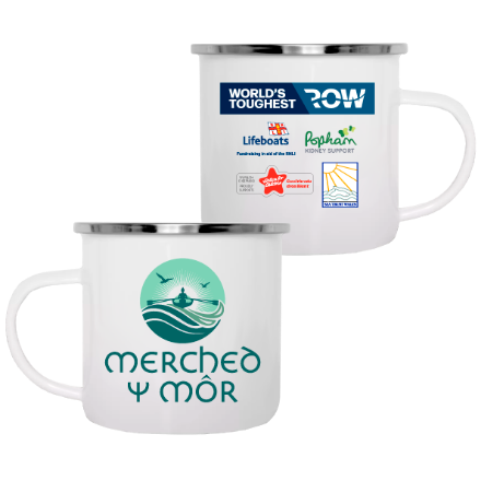 Show details for Merched Y Môr - Enamel Mugs Picture of Merched Y Môr - Enamel Mugs