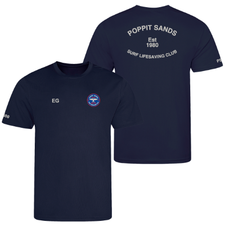 Show details for Poppit Sands SLSC - Kids Performance T-Shirts Picture of Poppit Sands SLSC - Kids Performance T-Shirts