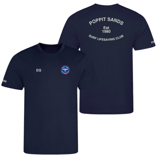 Picture of Poppit Sands SLSC - Kids Performance T-Shirts