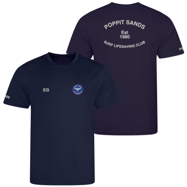 Picture of Poppit Sands SLSC - Unisex Performance T-Shirts 