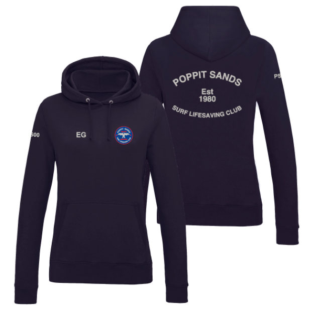 Picture of Poppit Sands SLSC - Ladies Fit Hoodies
