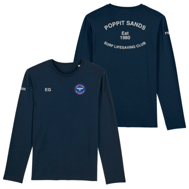 Picture of Poppit Sands SLSC - Unisex Long Sleeve T-Shirts