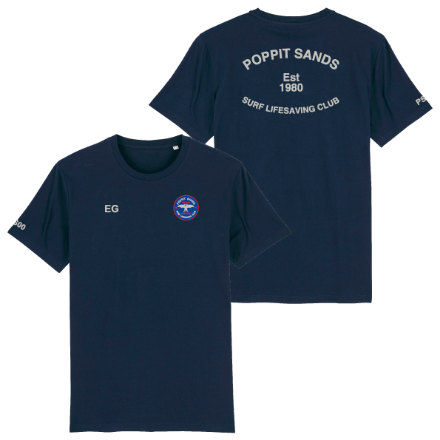 Show details for Poppit Sands SLSC - Unisex Cotton T-Shirts Picture of Poppit Sands SLSC - Unisex Cotton T-Shirts