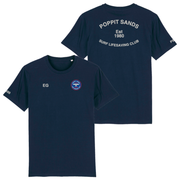 Picture of Poppit Sands SLSC - Unisex Cotton T-Shirts