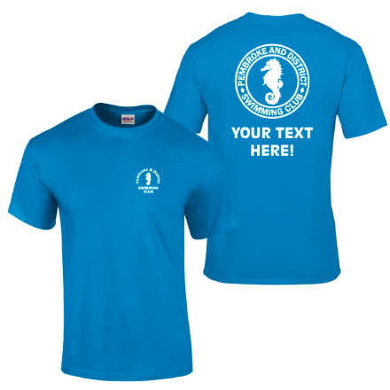 Show details for Pembroke & District Swimming Club - Supports T-Shirt Picture of Pembroke & District Swimming Club - Supports T-Shirt