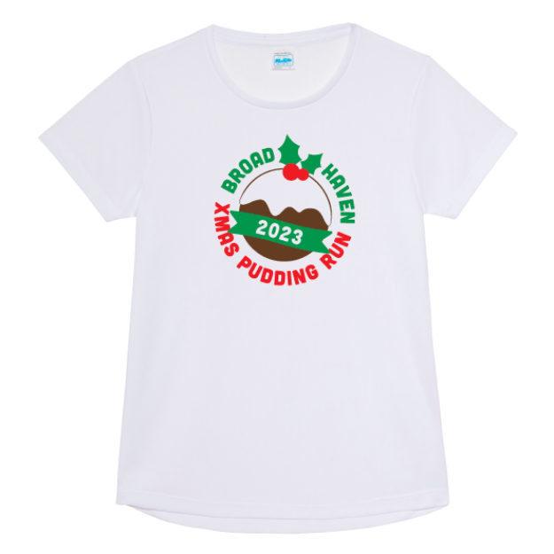 Picture of Broad Haven Pudding Run 2023 - Ladies Fit Performance T-Shirts 