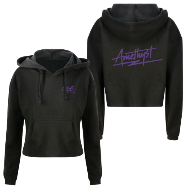 Picture of Amethyst Dance - Ladies Fit Copped Hoodie