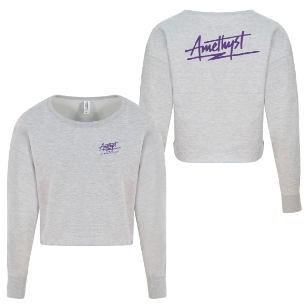 Picture of Amethyst Dance - Ladies Fit Cropped Sweatshirt