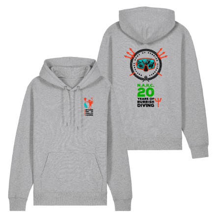 Heather Grey Picture of NARC - Hoodies