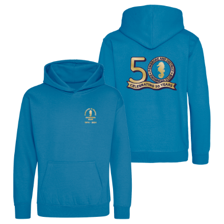 Show details for Pembroke & District Swimming - 50th Anniversary Kids Hoodies Picture of Pembroke & District Swimming - 50th Anniversary Kids Hoodies