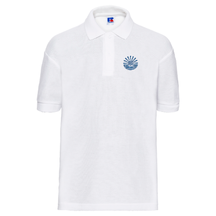 White Picture of Broad Haven Primary School - Polo