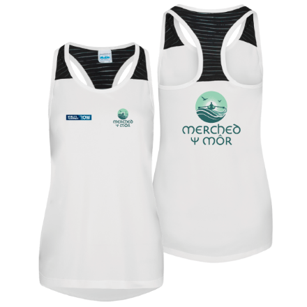 Show details for Merched Y Môr - Ladies Fit Training Vests Picture of Merched Y Môr - Ladies Fit Training Vests