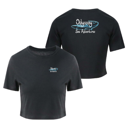 Show details for Odyssey Sea Adventures - Ladies Fit Crop T-Shirts Picture of Odyssey Sea Adventures - Ladies Fit Crop T-Shirts