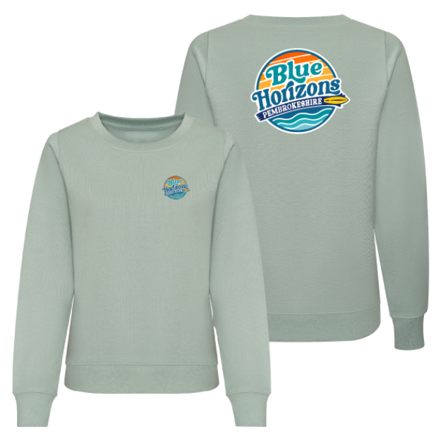 Picture of Blue Horizons Surf Club - Ladies Fit Sweatshirts