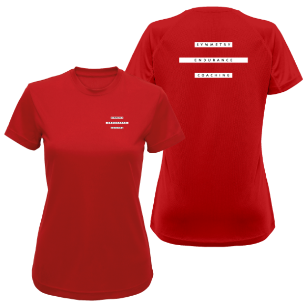 Picture of Symmetry Endurance Coaching - Ladies Fit Performance T-Shirts