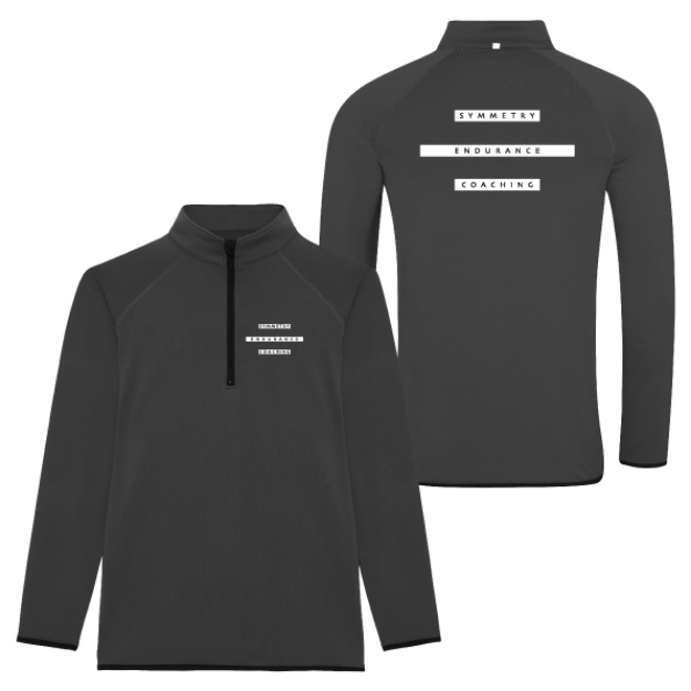 Picture of Symmetry Endurance Coaching -  Unisex Zip Neck Performance Tops