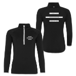 Picture of Symmetry Endurance Coaching -  Ladies Zip Neck Performance Tops