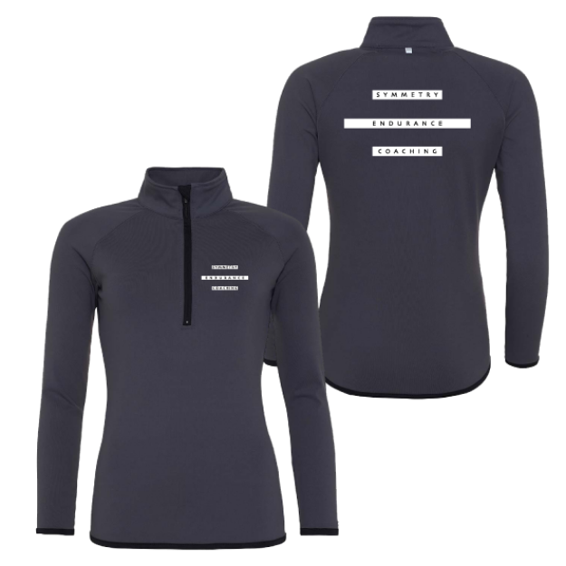 Picture of Symmetry Endurance Coaching -  Ladies Zip Neck Performance Tops