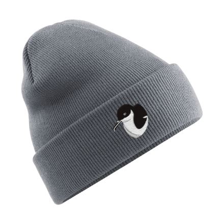Graphite Grey Picture of Manx Shearwater Rescue Pembrokeshire - Beanies